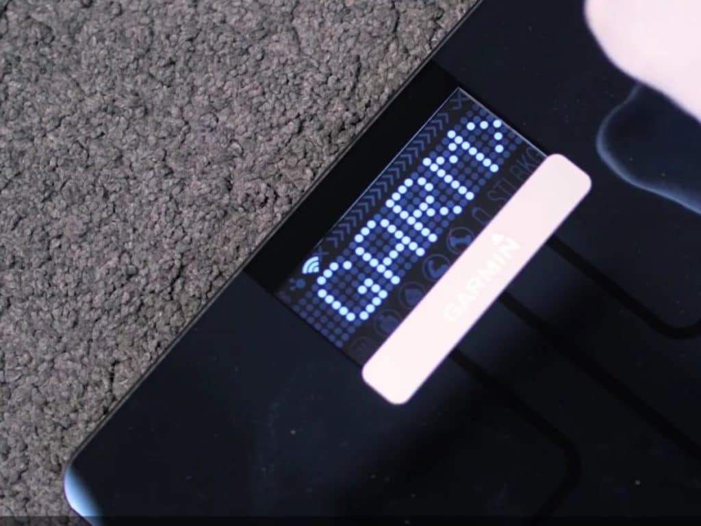 Garmin Index Smart Scale Review 5 Garmin Index Display 2