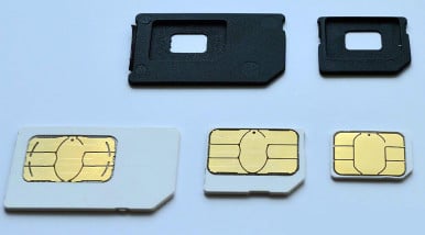 SIM Card Types Explained [Mini, Micro, Nano] 1