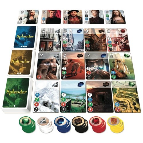 SPLENDOR Game Rules 2 SPLENDOR Game Rules 1